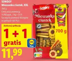 Lidl SONDEY Mieszanka ciastek, XXL oferta