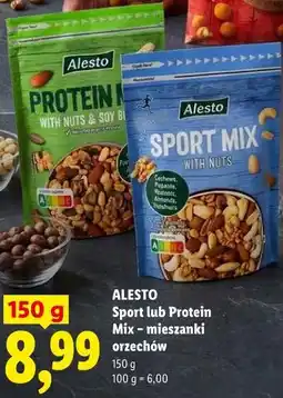 Lidl Sport lub Protein Mix - mieszanki orzechów oferta