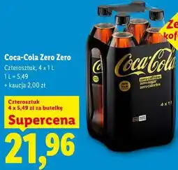 Lidl Coca-Cola Zero Zero oferta