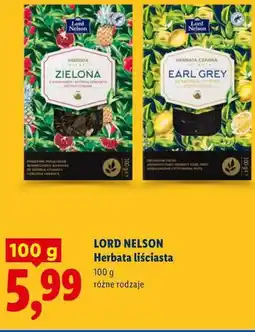 Lidl LORD NELSON Herbata liściasta oferta