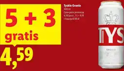 Lidl Tyskie Gronie oferta