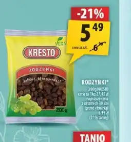 Arhelan Kresto Rodzynki oferta