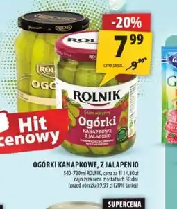 Arhelan Rolnik Ogórki kanapkowe oferta