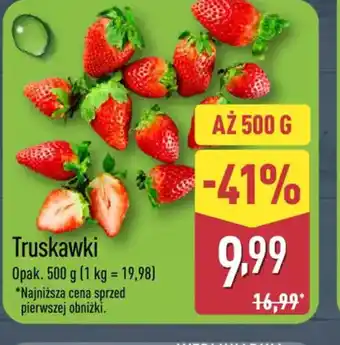 ALDI Truskawki oferta