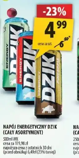 Arhelan NAPÓJ ENERGETYCZNY DZIK oferta