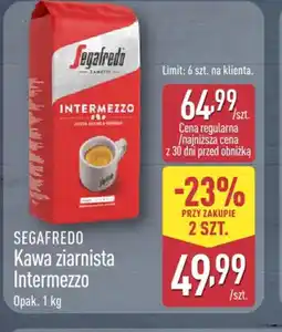 ALDI Segafredo Kawa ziarnista Intermezzo oferta