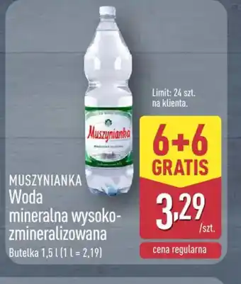 ALDI Muszynianka Woda mineralna oferta
