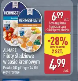 ALDI ALMARE Filety śledziowe oferta