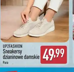 ALDI UP2FASHION Sneakersy dzianinowe damskie oferta