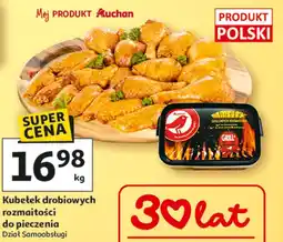 Auchan Kubełek drobiowych rozmaitości do pieczenia Dział Samoobsługi oferta