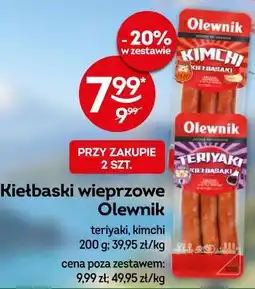 Żabka Kiełbaski wieprzowe Olewnik oferta