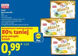 Lidl Masło ekstra 83% oferta