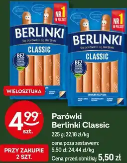 Żabka Parówki Berlinki Classic oferta
