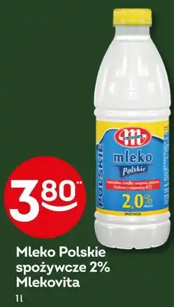 Żabka Mleko Polskie spożywcze 2% Mlekovita oferta