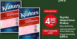 Żabka Szynka eksportowa Krakus oferta