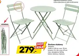 Bricomarche Zestaw stalowy składany oferta