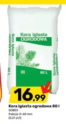 Bricomarche Kora iglasta ogrodowa 80 l SOBEX oferta