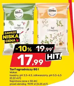 Bricomarche Torf ogrodniczy 80 l Wokas oferta