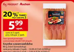 Auchan Szynka szwarcwaldzka Auchan oferta