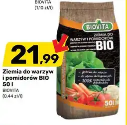 Bricomarche Ziemia do warzyw i pomidorów BIO 50 l BIOVITA oferta
