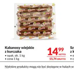 Makro Kabanosy wiejskie z kurczaka oferta