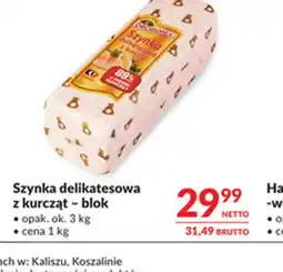 Makro Duda Szynka delikatesowa z kurcząt oferta