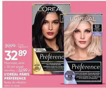 Farby do włosów Preference