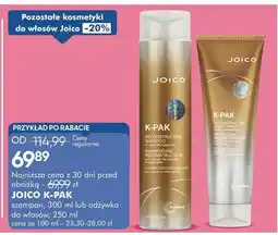 SuperPharm Szampon, 300 ml lub odżywka do włosów K-Pak oferta