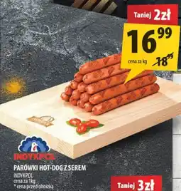 Arhelan Parówki hot-dog z serem indykce oferta