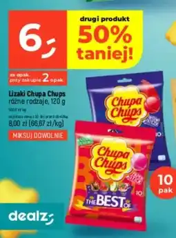Dealz Lizaki Chupa Chups różne rodzaje oferta