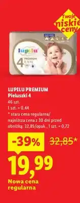 Lidl Pieluchy premium 4 oferta