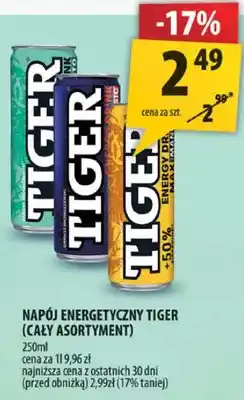 Arhelan Napój energetyczny Tiger oferta