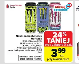 Carrefour Napój energetyczny Monster oferta