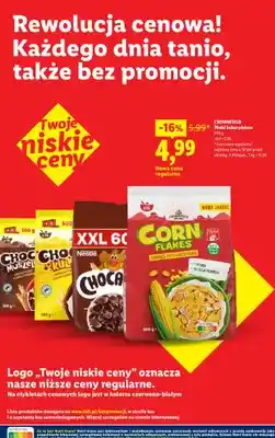 Lidl Płatki kukurydziane oferta