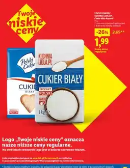 Lidl Cukier biały kryształ oferta