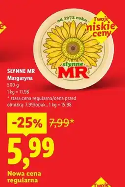 Lidl Margaryna Słynne MR oferta