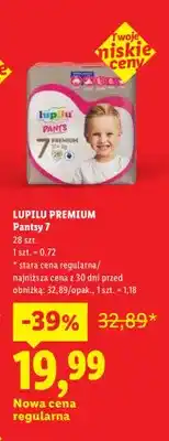 Lidl Pieluszki Premium Pantsy 7 oferta