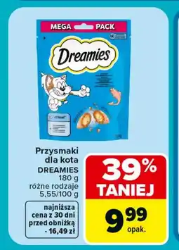 Carrefour Market Przysmak dla kota Dreamies oferta