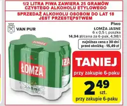 Carrefour Piwo Łomża oferta
