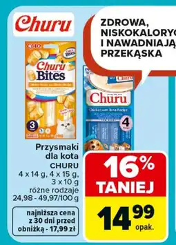 Carrefour Przysmak dla kota Churu oferta