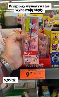 Biedronka Długopisy wymazywalne oferta