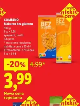 Lidl Makaron bez glutenu oferta