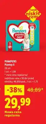 Lidl Pieluchy pantsy 5 oferta