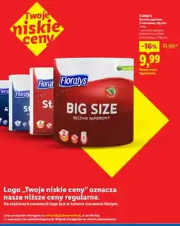 Lidl Ręcznik papierowy 2-warstwowy, big size oferta