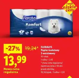 Lidl Papier toaletowy 3-warstwowy oferta