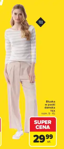 Carrefour Bluzka damska TEX oferta
