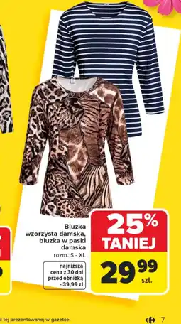 Carrefour Bluzka damska oferta