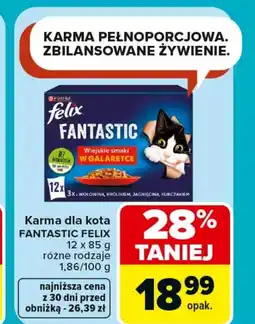 Carrefour Karma dla kota Felix oferta