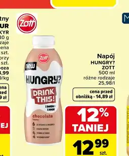 Carrefour Napój Zott oferta