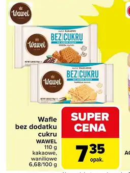 Carrefour Wafle Wawel oferta